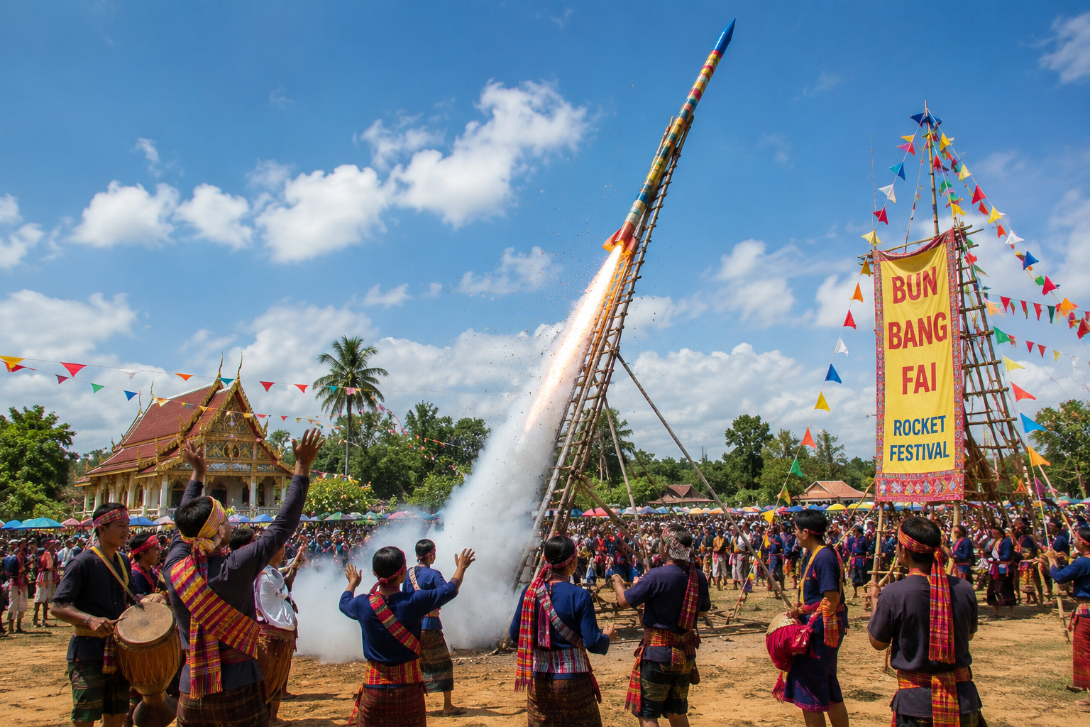 Bun Bang Fai: The Rocket Festival and Its Ancient Rain Rituals