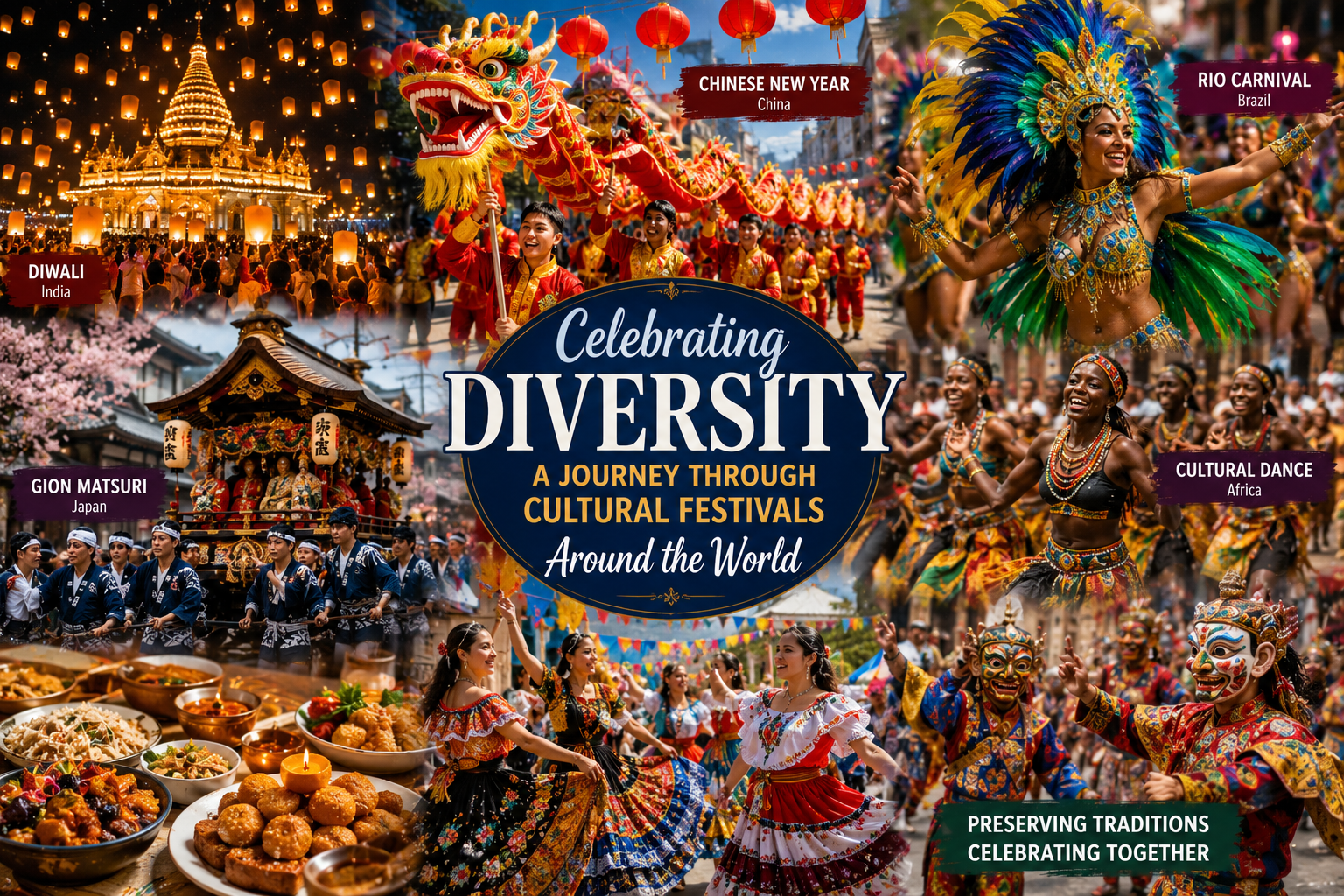 Celebrating Diversity: A Journey Through Cultural Festivals Around the World