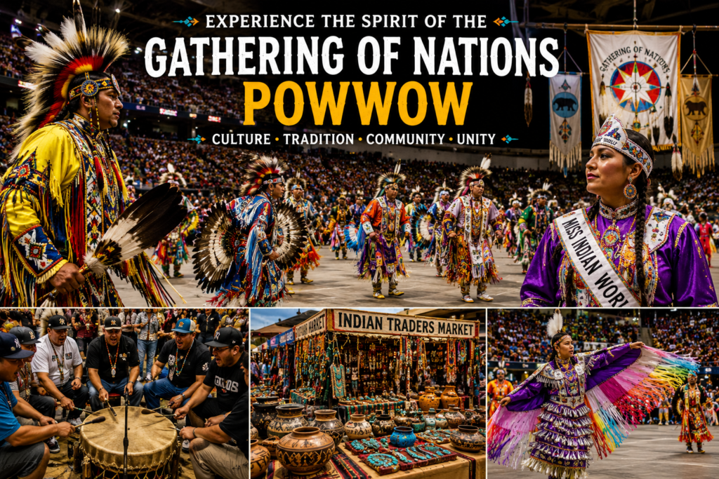 Experience the Spirit of the Gathering of Nations Powwow
