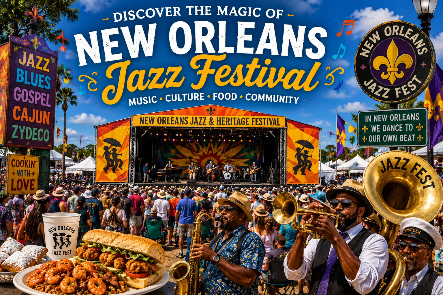 Discover the Magic of the New Orleans Jazz Festival