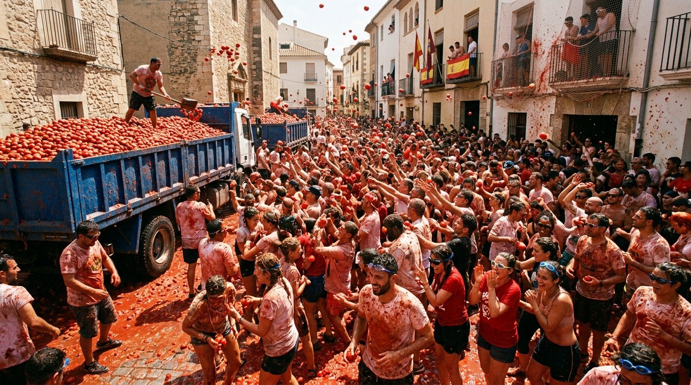 La Tomatina Festival and the Worlds Biggest Food Fight